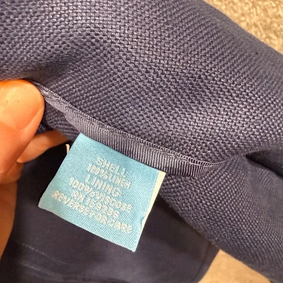 J McLaughlin Ressie Jacket Navy Double Breasted Blazer NWT Sz 8 Old Money Preppy - Picture 9 of 16